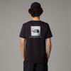  the north face M S/S REFLECTIVE BOX NSE  TEE TNF Black 