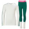  helly hansen Lifa Merino Midweight Set Jr EMERALD