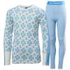 Kiegészítő helly hansen JR GRAPHIC LIFA MERINO SET Yellow Cream BRIGHT BLU