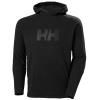 Felpa helly hansen DAYBREAKER LOGO HOODIE Black