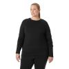  helly hansen W LIFA MERINO MIDWT CREW PLUS Black