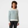  helly hansen W MOLENE WOOL SWEATER Emerald Stripe