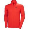 Koszulka helly hansen 1/2 ZIP PULLOVER 2.0 Ebony RED