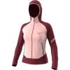 Flisinis megztinis dynafit LIGHT PTC W HOODY Beet Red/65 6561