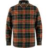 Ing fjällräven ÖVIK TWILL SHIRT M Deep Forest-Green AUTUMN LEA