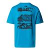  the north face M FOUNDATION MOUNTAINS FACES TEE Meridia