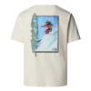  the north face U NSE SLOPES RELAXED SS TEE-GRAPHIC Whit
