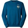  The North Face M Connect Relaxed Crew Sweat-Graphi Mine