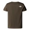  the north face TEEN EASY SS TEE New Taupe Green