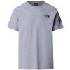  The North Face M Ss North Faces Tee Tnf Light Grey Heat