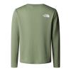  the north face TEEN 24/7 LS TEE Bark Mist