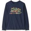  patagonia KS LS GRAPH T-SHIRT Skisel: Undyed Natur FZNE