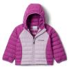  Columbia Powder Lite Ii Hooded Jkt Lavender Pearl