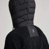  montura SHERPA HYBRID JACKET WOMAN Black