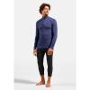  odlo Active Warm Eco Bl Top Turtle Neck L/S Half Zip