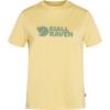 Maglietta fjällräven LOGO TEE W Grey-Melange MAIS YELLO