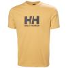 Majica s kratkimi rokavi helly hansen LOGO T-SHIRT 3.0 Grey Melange SAND