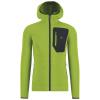 Polar karpos ANTERMOIA HOODIE FLEECE Black/Woodl.Gray ACID LIME/