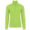 Fleece karpos PIZZOCCO HALF ZIP Vibr.Orange ACID LIME