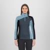 karpos  FEDERA HALF-ZIP W FLEECE Ombre Blue/Forg