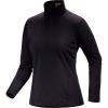  arc'teryx Rho Zip Neck W BLACK.