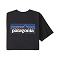 Camiseta patagonia P-6 Logo Resp-Tee BLK