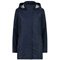 Chaqueta campagnolo Rain Button Hood Jacket W BLACK BLUE