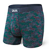  saxx UNDERCOVER BOXER BR FLY Blue Floral Camo