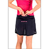  karpos LAVAREDO RUN SKIRT BLACK/PINK FLUO