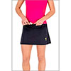  karpos LAVAREDO RUN SKIRT BLACK/PINK FLUO