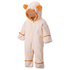  columbia Tiny Bear Bunting Baby WHITE