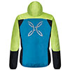  montura SKISKY 2.0 JACKET Blu Ottanio/Verde Lime