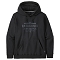 patagonia  Forge Mark Upr Hoody Gravel Heather BLK