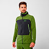  millet FUSION XCS HOODIE M Fern/Noir