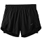  brooks Chaser 5&quot; 2-in-1 Short W BLACK