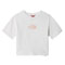  the north face Cropped Graphic Tee Girl TNF WHITE-
