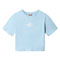 Camiseta the north face Cropped Graphic Tee Girl BETA BLUE1