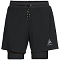 odlo Axalp Trail 6 Inch 2-In-1 Shorts BLACK - EV