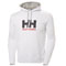 helly hansen  Logo Hoodie WHITE