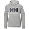  helly hansen HH Logo Hoodie 2.0 Jr GREY MELAN