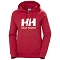 helly hansen  Logo Hoodie W RED