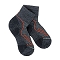 Calcetines lorpen T2 Light Hiker Shorty CHARCOAL/R