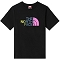 Camiseta the north face Easy Relaxed Tee Girl TNF BLACK-