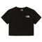 the north face  Crop Tee W TNF BLACK1