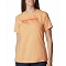 Camiseta columbia Sun Trek Ss Graphic Tee W PEACH HTHR