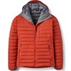 rab Jacket MICROLIGHT WINDSTOPPER HOODY Black TUSCAN RED