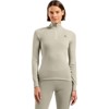 Póló odlo Turtleneck Baselayer Top W AGATE GRAY
