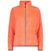  cmp Woman Jkt Nero-Graffite RED FLUO