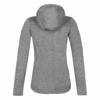 Fleece rock experience BERNA M. HOODIE FZ W FLC GREY MELAN
