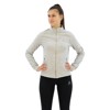 Flisinis megztinis odlo MIDLAYER FZ BERRA White GREY MELAN